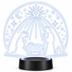 Nativity LED Lighted Plaque | Glowing Creation