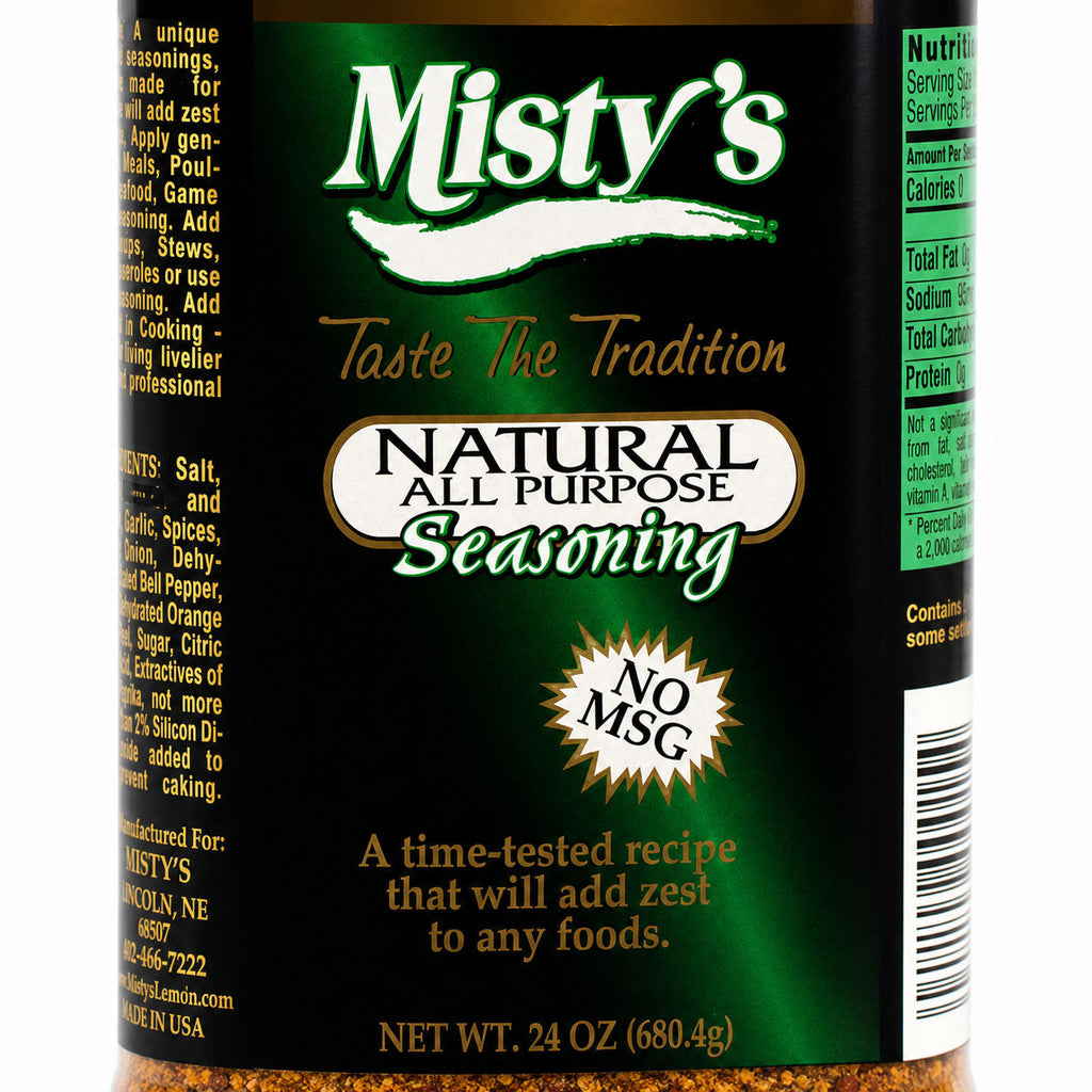 Misty's Natural All Purpose Seasoning | 24 oz | Market Reach