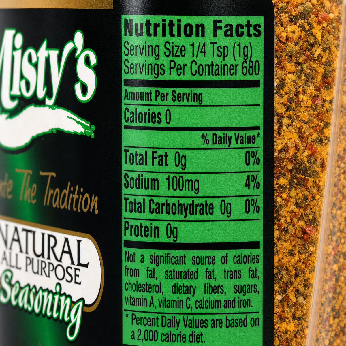 Misty's Natural All Purpose Seasoning | 24 oz | Market Reach