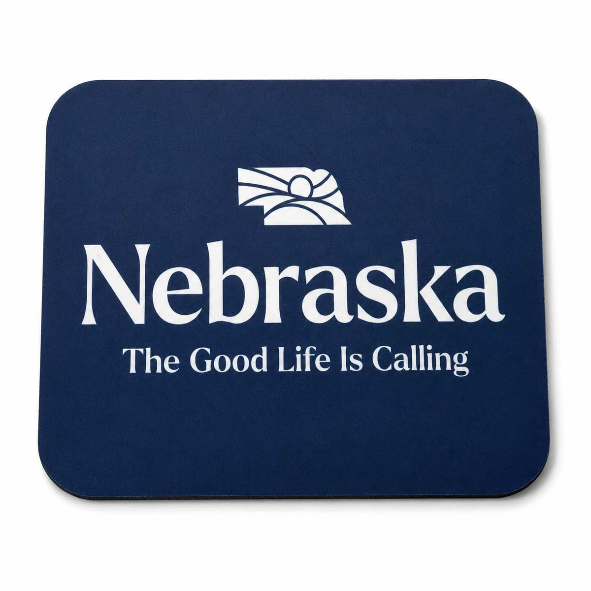 Nebraska Mouse Pad | Navy | Nebraska Department of Economic Development