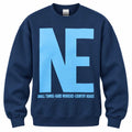 Navy NE Crewneck | Multiple Sizes | Lux By Leslie