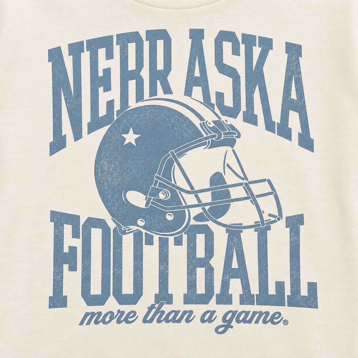 Nebraska Football Helmet Long Sleeve Shirt | Multiple Sizes | Lux by Leslie