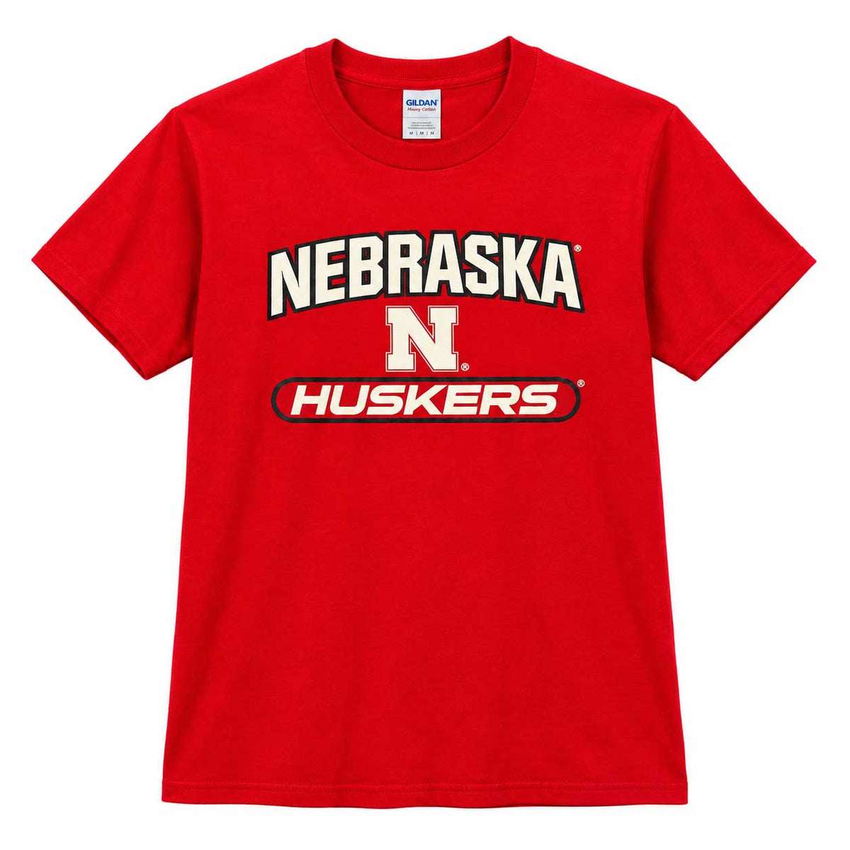 Youth Nebraska N Huskers Tee | Red | Multiple Sizes | Lou's Sporting Goods | 22N9YT