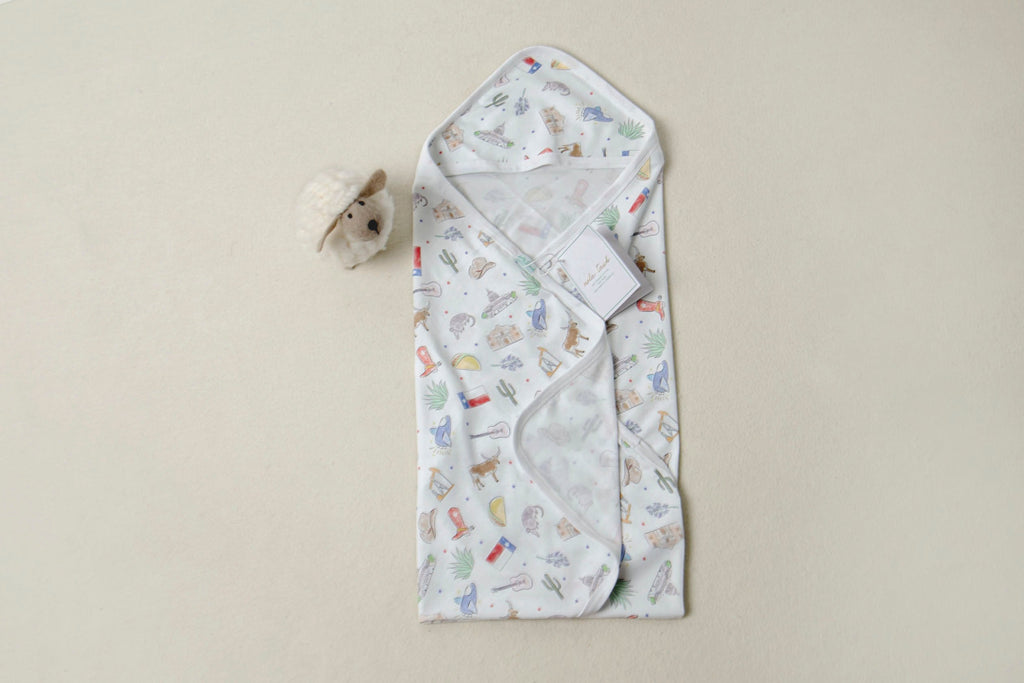 Texas Kids Organic Cotton Baby Blanket