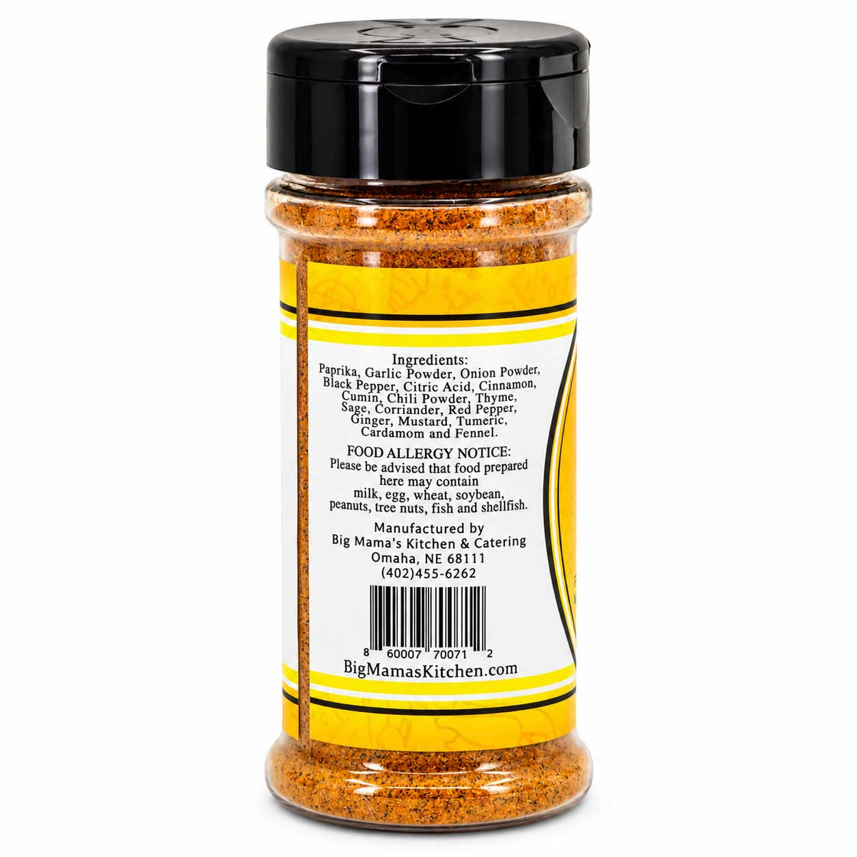 Big Mama's No Salt Seasoning | 5.75 oz | Big Mama's Kitchen & Catering