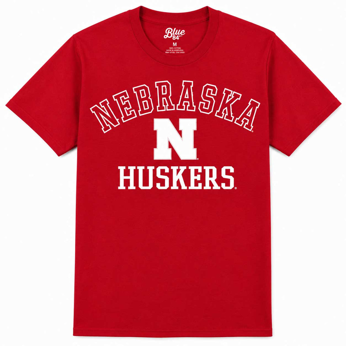 Unisex Nebraska Huskers Red T-Shirt | Multiple Sizes | Blue 84