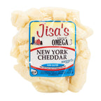 Cheese 6 Piece Sampler | Garlic Pepper, Cheddar, Havarti, Jalapeno, Spinach & Artichoke, Bacon | Jisa's Farmstead Cheese