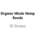 Ripkitty Premium Raw Viable Sprouts Organic Whole Hemp Seeds