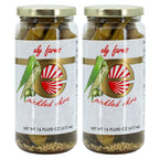 Pickled Okra | Pack of 2 | 12 oz | Ely Farms