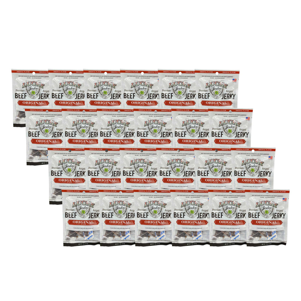 Original Beef Jerky | Pack of 24 | 1.5 oz |  Nebraska Star Beef