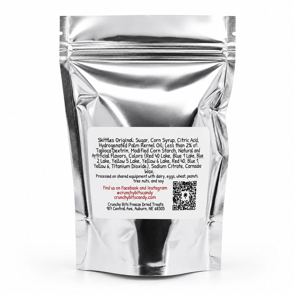 Rainbow Crunch Freeze-Dried Candy | 2 oz | Crunchy Bits Candy