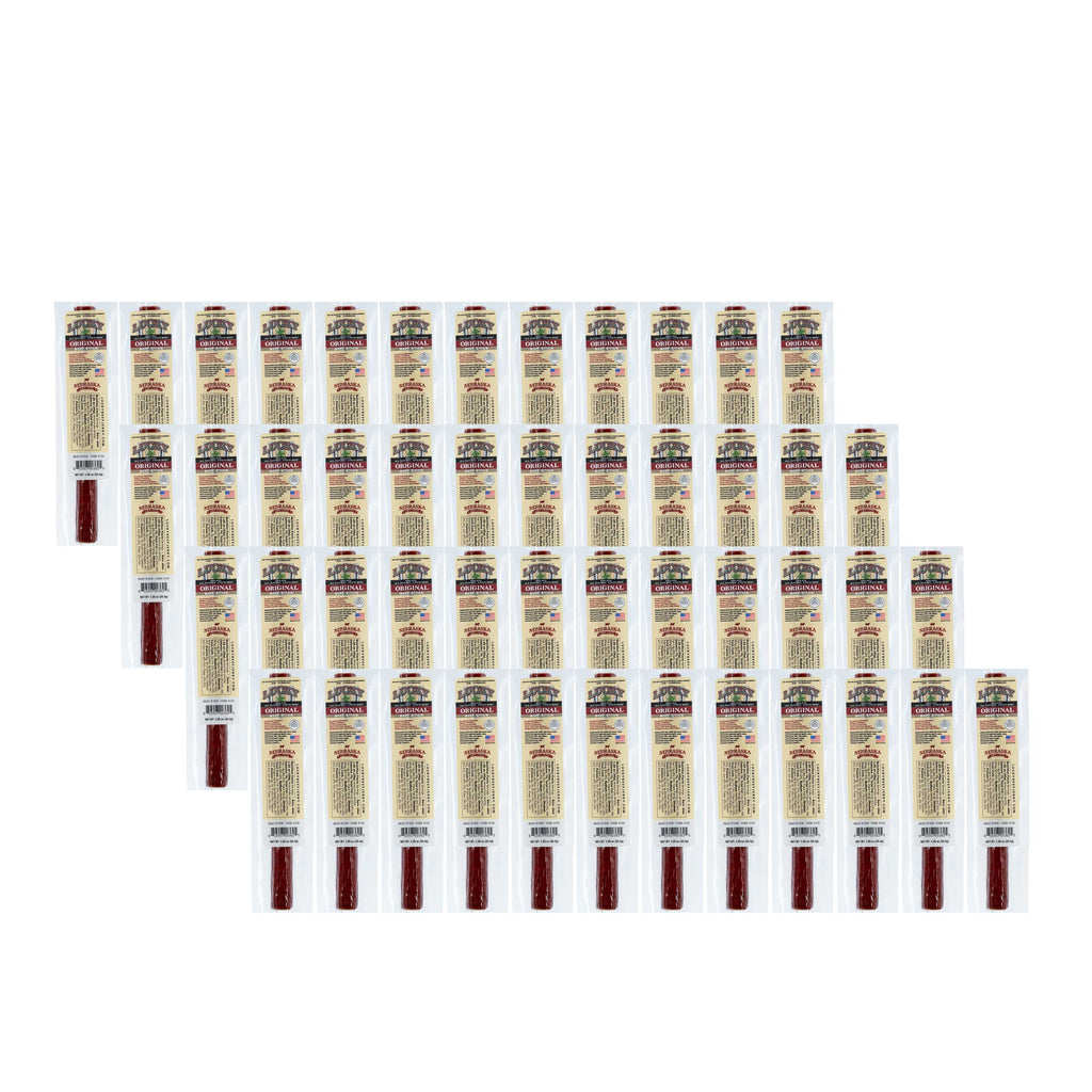 Original Beef Stick | Pack of 48 | 1.25 oz | Nebraska Star Beef