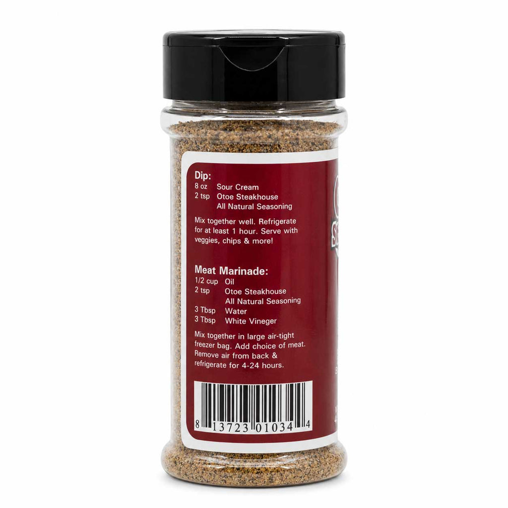 Otoe Steakhouse Original Seasoning | 4.6 oz | Otoe Steakhouse