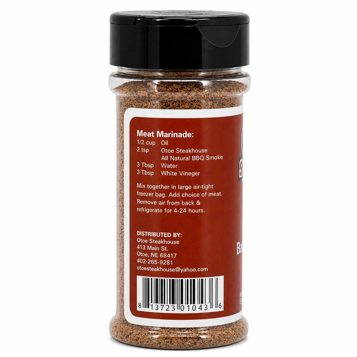 Otoe Steakhouse Barbecue Smoke Seasoning | Pack of 3 | 5 oz | Otoe Steakhoue