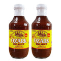 Ozark Regular BBQ Sauce | Pack of 2 | 19 oz | Brenmar