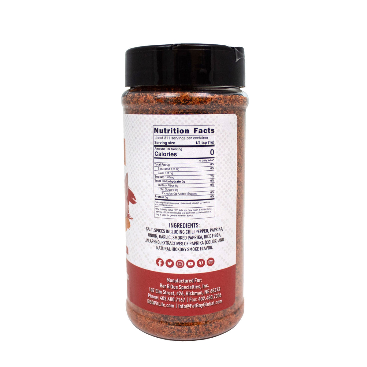 Premium All Purpose Gluten Free Keto Friendly BBQ Rub 8.6 oz