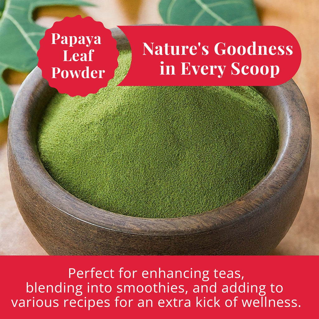 Dried Papaya Leaves 2.6 oz – Loose Leaf Herbal Tea | Akshit