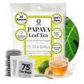 Papaya Leaf Tea Bags – 75 Count | Caffeine-Free Herbal Tea