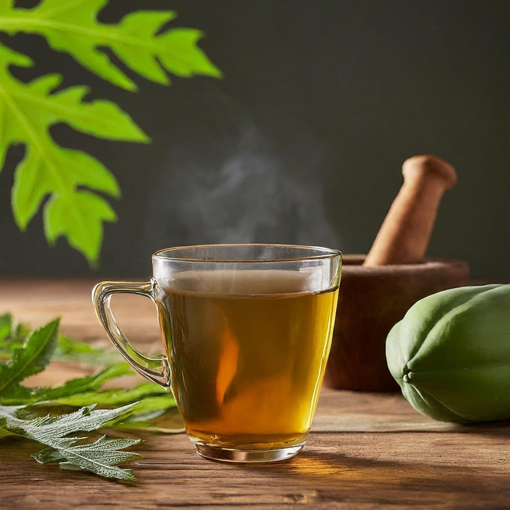 Papaya Leaf Tea Bags – 75 Count | Caffeine-Free Herbal Tea