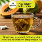 Papaya Leaf Tea Bags – 75 Count | Caffeine-Free Herbal Tea