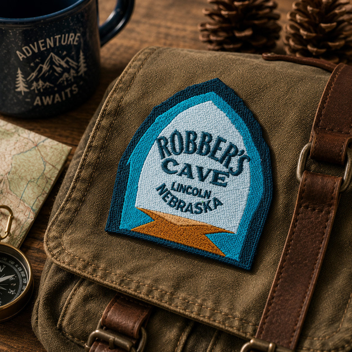 Robber's Cave Patch Bundle | 2 Patches | Robber's Cave
