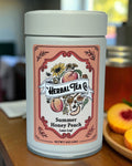 Summer Honey Peach Herbal Tea