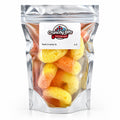 Peach Crunchy-Os Freeze-Dried Candy | 6 ct | Crunchy Bits Candy