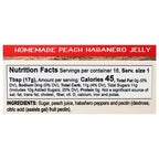 Peach Habanero Jelly | Pack of 2 | 11.5 oz | Nutt Family Jams & Jellies