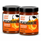 Peachbanero Pepper Spread | Pack of 2 | 9 oz | Gluten Free | Chili Dawg's Foods of Fire