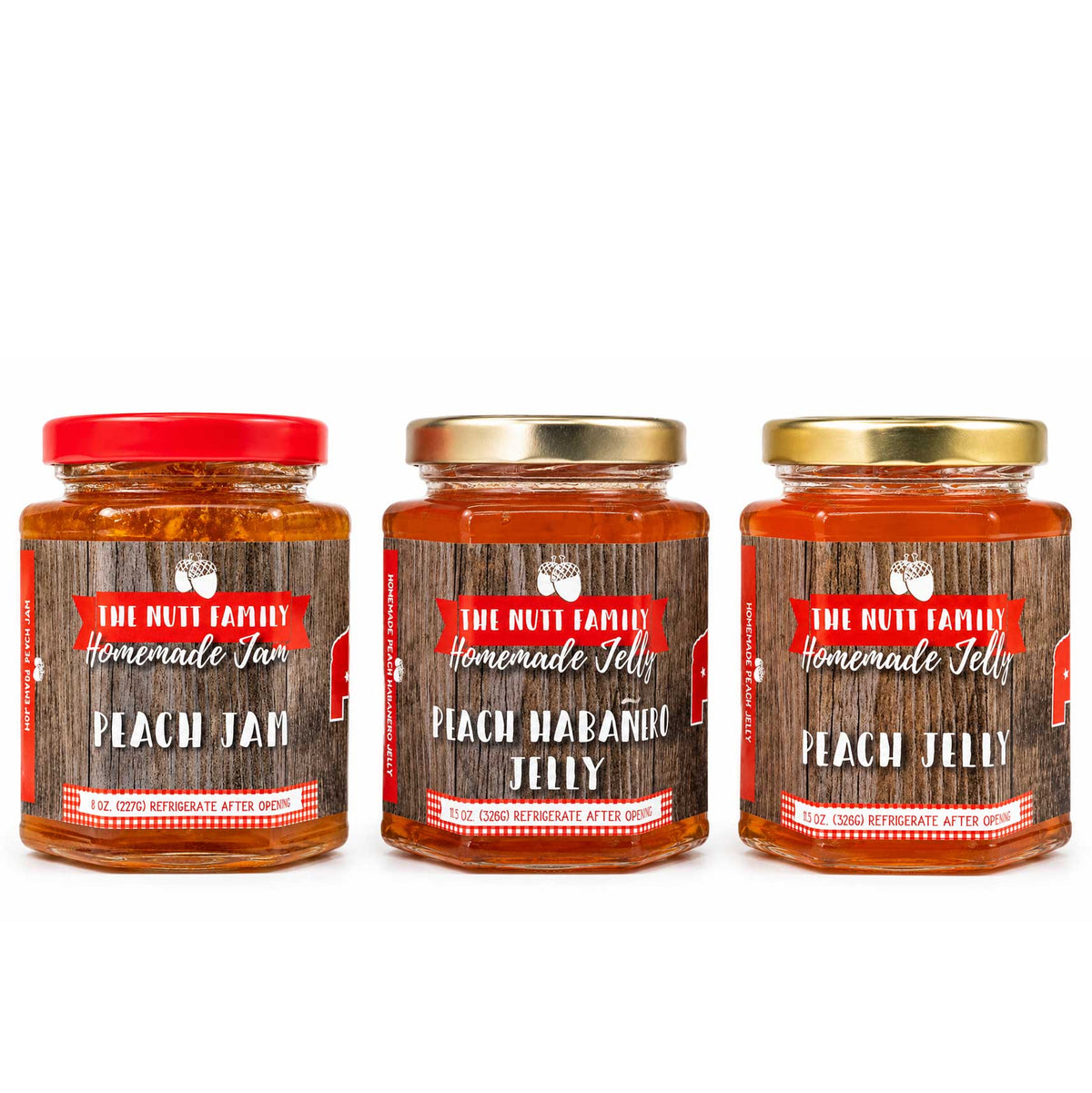 Peach Perfection Collection | Nutt Family Jams & Jellies