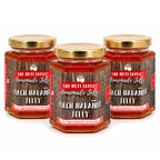 Peach Habanero Jelly | Pack of 3 | 11.5 oz | Nutt Family Jams & Jellies