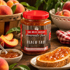 Peach Jam | Pack of 3 | 9 oz | Nutt Family Jams & Jellies