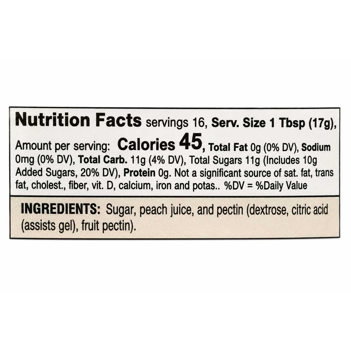 Peach Jelly | Pack of 3 | 11.5 oz | Nutt Family Jams & Jellies