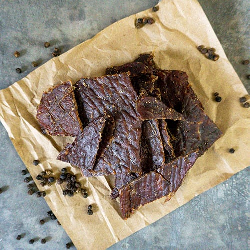 Black Pepper Beef Jerky | Pack of 6 | 3 oz | Nebraska Star Beef