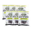 Black Pepper Beef Jerky | Pack of 6 | 3 oz | Nebraska Star Beef