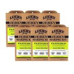 Black Pepper Jerky Making Kit | Pack of 6 | 12 oz | Nebraska Star Beef