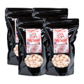 Peppermint White Chocolate Covered Kettle Corn | Pack of 4 | 5 oz | Non-GMO | Shipping Included | Gold Dust Kettle Corn