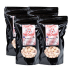 Peppermint White Chocolate Covered Kettle Corn | Pack of 4 | 5 oz | Non-GMO | Shipping Included | Gold Dust Kettle Corn
