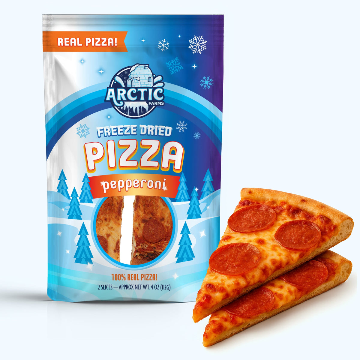 Freeze Dried Cheese Pizza Snack