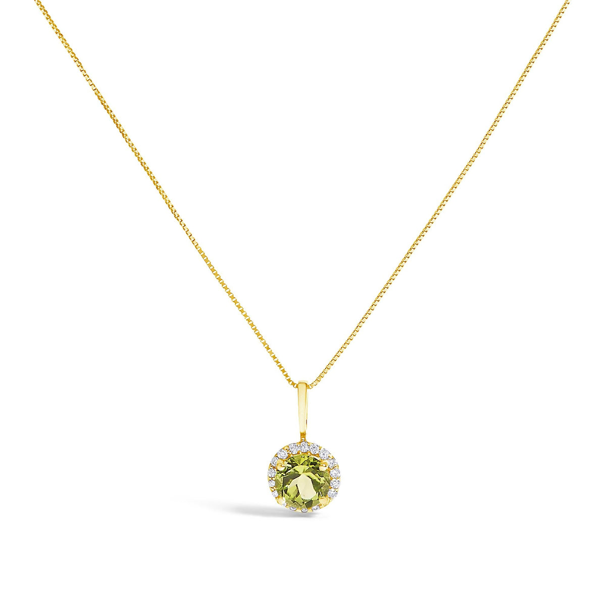 10K Gold Gemstone and 3/8 Cttw Diamond Halo Jewelry Set (Earrings, Pendant & Ring)
