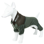 Pet Life ®  Active 'Embarker' 4-Way Stretch Fitness Yoga Full Body Dog Tracksuit