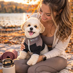 Pet Life ®  Active 'Embarker' 4-Way Stretch Fitness Yoga Full Body Dog Tracksuit