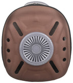 Pet Life ® 'Armor-Vent' External USB Powered Backpack with Built-in Cooling Fan