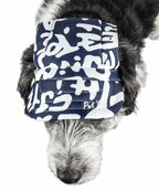 Pet Life ®  'Bone Cappa' Graffiti Sculptured Uv Protectant Adjustable Fashion Dog Hat Cap