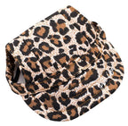 Pet Life ®  'Cheetah Bonita' Cheetah Patterned Uv Protectant Adjustable Fashion Dog Hat Cap