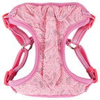 Pet Life ®  'Chichi Shaggy' Mesh Reversed Adjustable Fashion Dog Harness W/ Shaggy Neck Tie