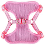 Pet Life ®  'Chichi Shaggy' Mesh Reversed Adjustable Fashion Dog Harness W/ Shaggy Neck Tie