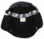 Pet Life ® Classic Metallic Fashion 3M Insulated Dog Coat Parka  w/ Removable Hood