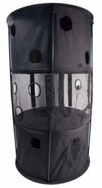 Pet Life ® 'Climber-Tree' Play-Active Travel Collapsible Lightweight Kitty Cat Tree House Lounger