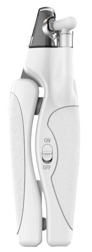 Pet Life ® 'Clip-Tronic' LED Lighting and USB Charging Precision Cat and Dog Nail Clipper